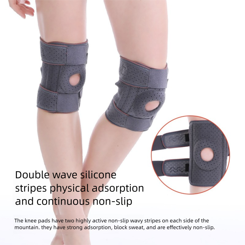 Mountaineering Compression Strap Sports Basketball Cycling Outdoor Meniscus Joint Running Breathable Knee Pads_voghion.com