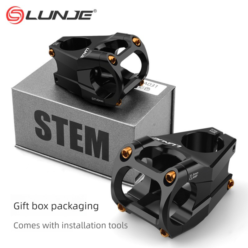 Potence courte CNC pour VTT tout-terrain 31,8/35 mm en alliage d'aluminium haute résistance pour descente_voghion.com