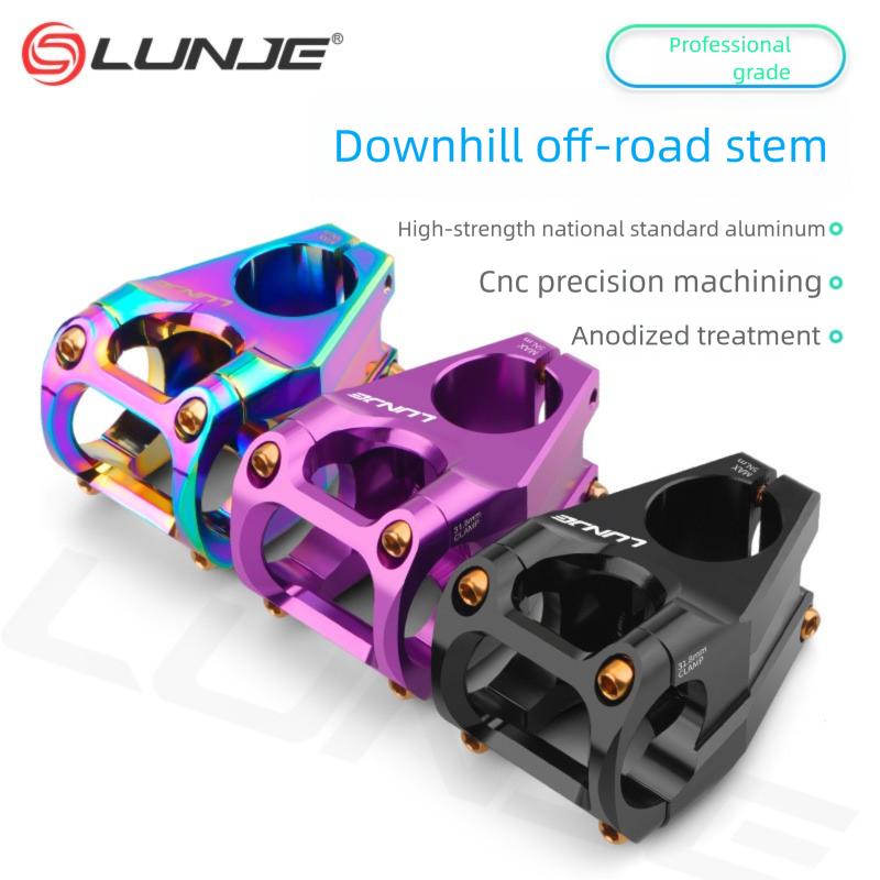 Potence courte CNC pour VTT tout-terrain 31,8/35 mm en alliage d'aluminium haute résistance pour descente_voghion.com