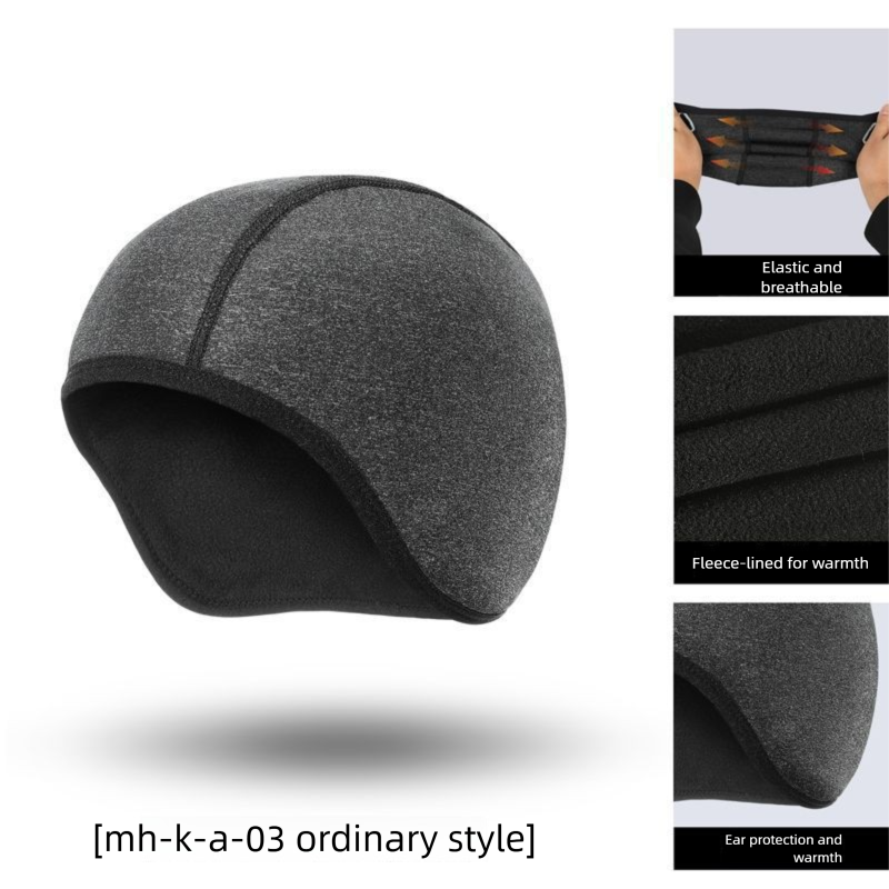 Kış Polar Spor Başlığı Yürüyüş Rüzgar Geçirmez Açık Hava Sıcak Kayak Bisiklet Küçük Şapka_voghion.com