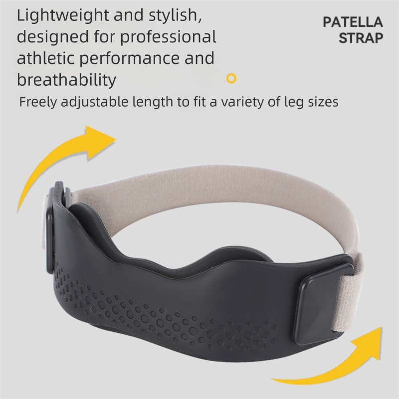 Neue Sport-Schutz-Knieschoner in Profiqualität für Sommer, geeignet für Radfahren, Badminton und Basketball. Patellagürtel_voghion.com