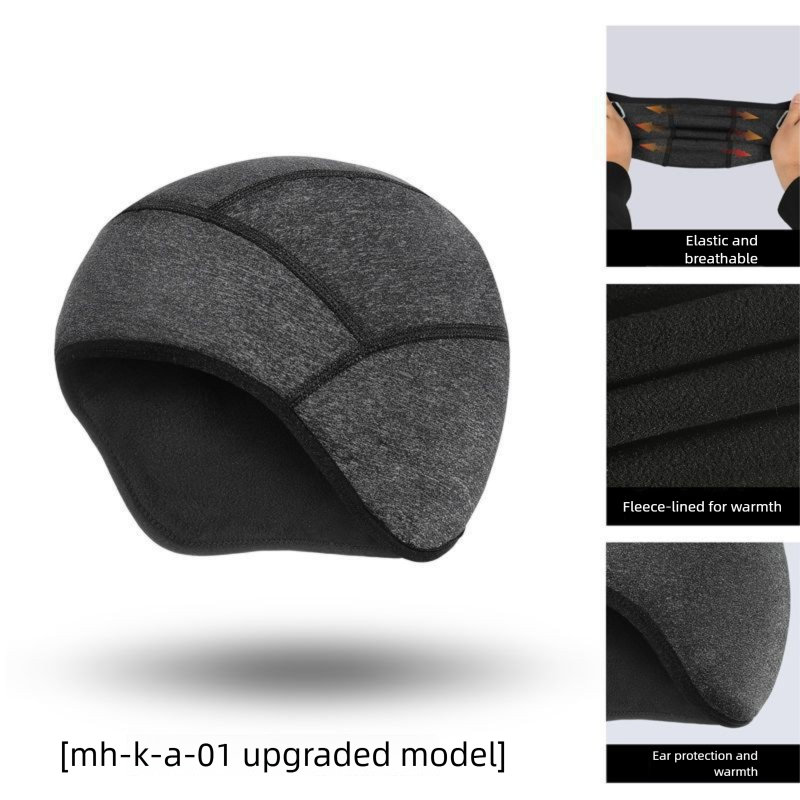 Kış Polar Spor Başlığı Yürüyüş Rüzgar Geçirmez Açık Hava Sıcak Kayak Bisiklet Küçük Şapka_voghion.com