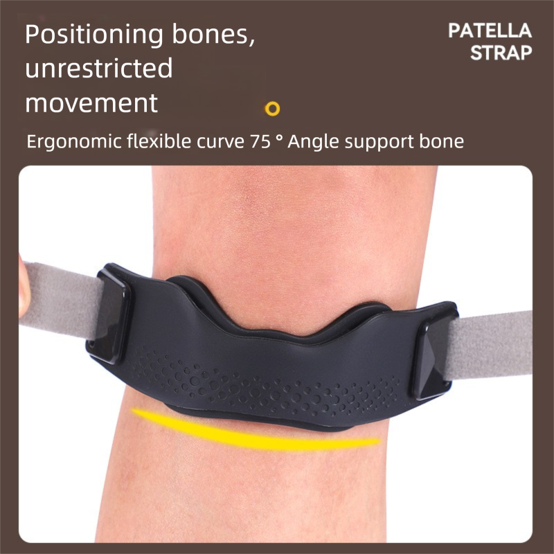 Neue Sport-Schutz-Knieschoner in Profiqualität für Sommer, geeignet für Radfahren, Badminton und Basketball. Patellagürtel_voghion.com