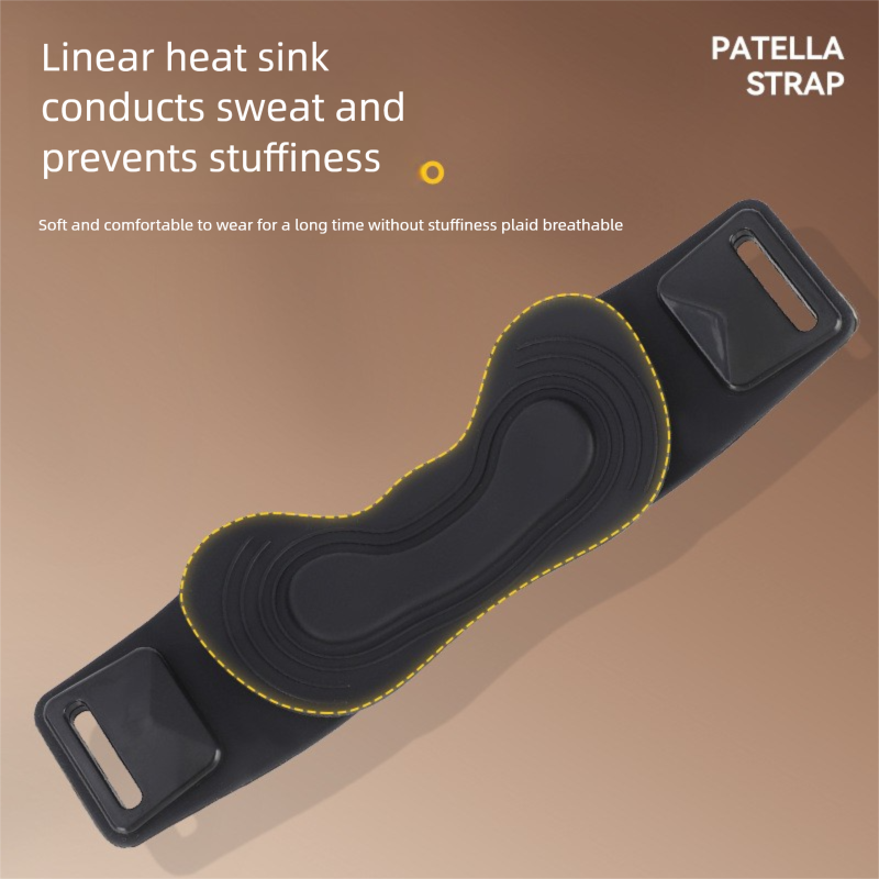 Neue Sport-Schutz-Knieschoner in Profiqualität für Sommer, geeignet für Radfahren, Badminton und Basketball. Patellagürtel_voghion.com