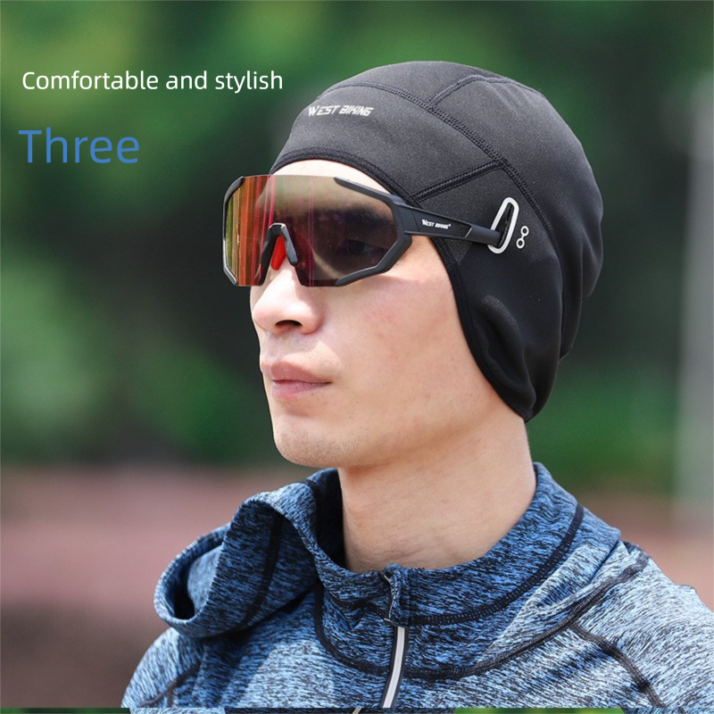 Kış Polar Spor Başlığı Yürüyüş Rüzgar Geçirmez Açık Hava Sıcak Kayak Bisiklet Küçük Şapka_voghion.com