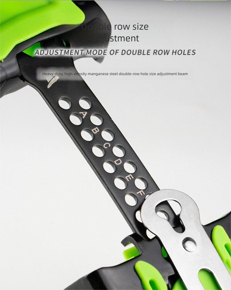 Ramponi professionali Brother Jiedeng BRS-S1A da 14 denti per escursioni sulla neve, arrampicata su ghiaccio e avventure all'aperto_voghion.com