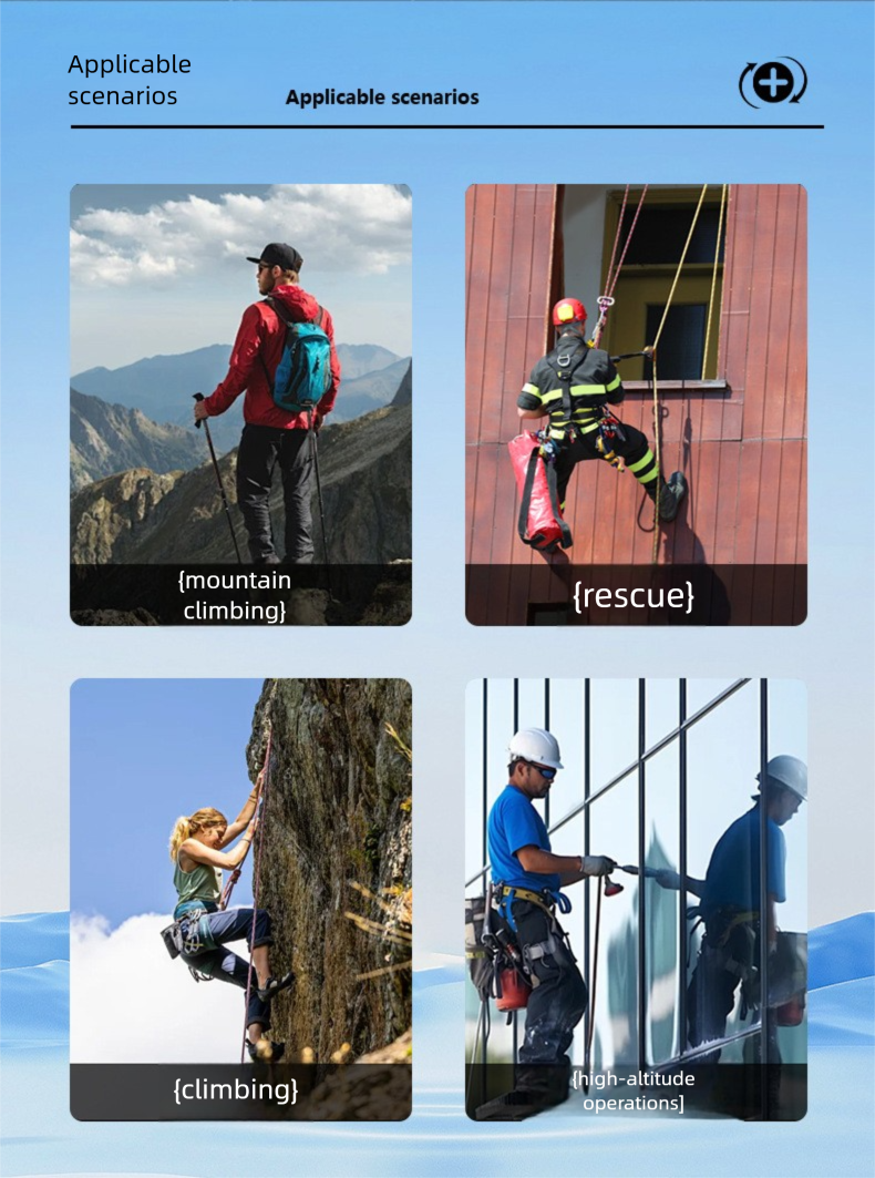 D-shaped Carabiner Main 25KN Climbing Quickdraw 7075 Aviation Aluminum Buckle Camping Equipment Hammock Lock_voghion.com