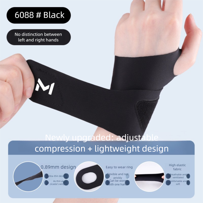 Support pour hommes et femmes, fixation fine pour entorse, gaine tendineuse articulaire, spécialement conçu pour le sport, le fitness, le tennis, le badminton et les problèmes de poignet._voghion.com