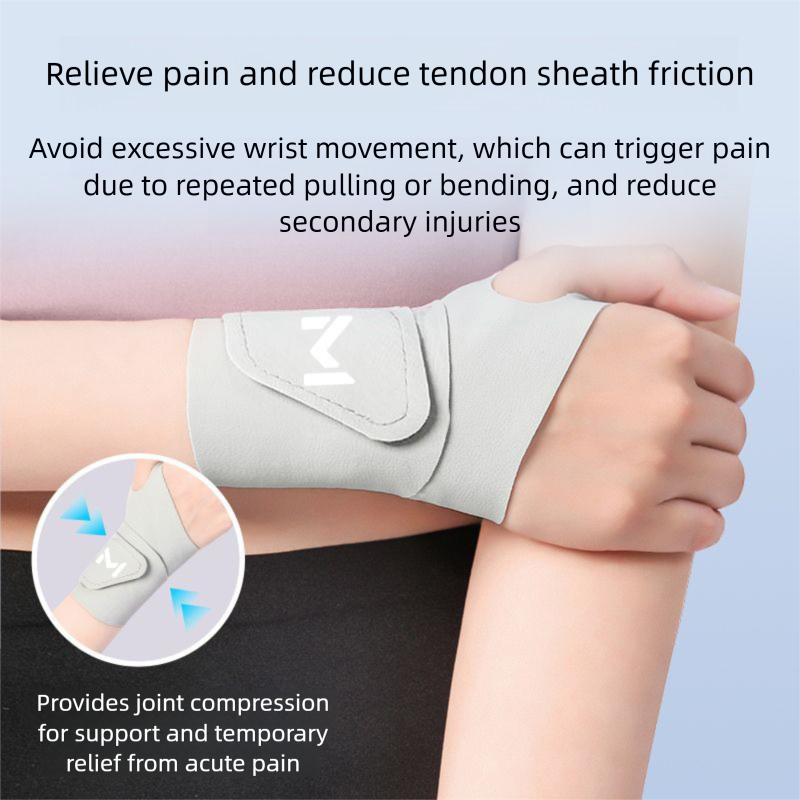 Support pour hommes et femmes, fixation fine pour entorse, gaine tendineuse articulaire, spécialement conçu pour le sport, le fitness, le tennis, le badminton et les problèmes de poignet._voghion.com
