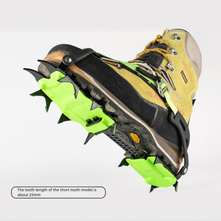 Ramponi professionali Brother Jiedeng BRS-S1A da 14 denti per escursioni sulla neve, arrampicata su ghiaccio e avventure all'aperto_voghion.com