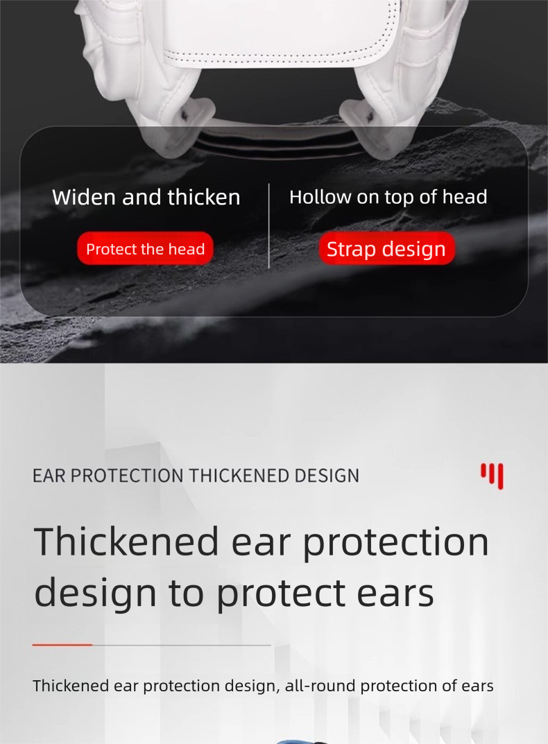 Closed Beam Protection Helmet Nose Adult Full Surround Boxing Head Guard Sanda Muay Thai Taekwondo Protective Gear_voghion.com