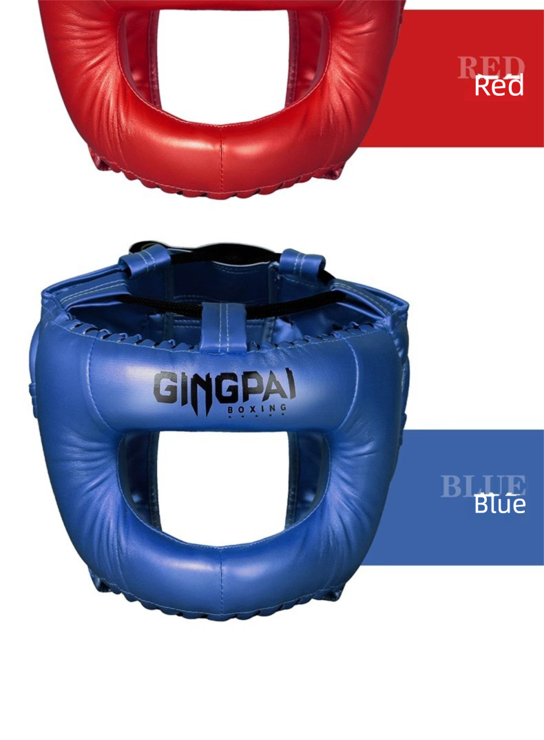 Closed Beam Protection Helmet Nose Adult Full Surround Boxing Head Guard Sanda Muay Thai Taekwondo Protective Gear_voghion.com