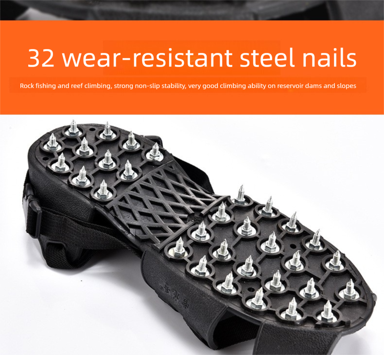 Pinze da esterno per arrampicata, copriscarpe antiscivolo, anticaduta professionali, pinze per pesca sul ghiaccio, artigli da neve_voghion.com