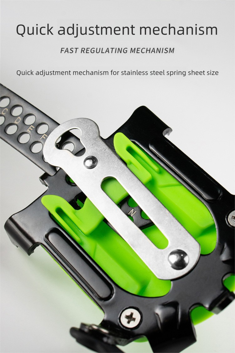 Ramponi professionali Brother Jiedeng BRS-S1A da 14 denti per escursioni sulla neve, arrampicata su ghiaccio e avventure all'aperto_voghion.com