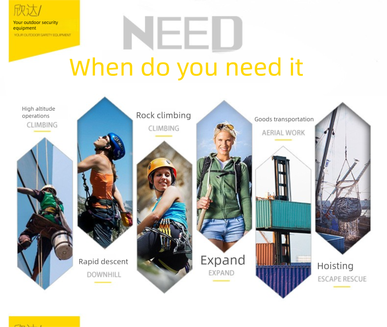 Device Heavy Object Upward Lifting Ascender Pulley Lifter Tow Underground Rescue Protector_voghion.com