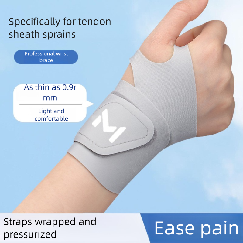 Support pour hommes et femmes, fixation fine pour entorse, gaine tendineuse articulaire, spécialement conçu pour le sport, le fitness, le tennis, le badminton et les problèmes de poignet._voghion.com