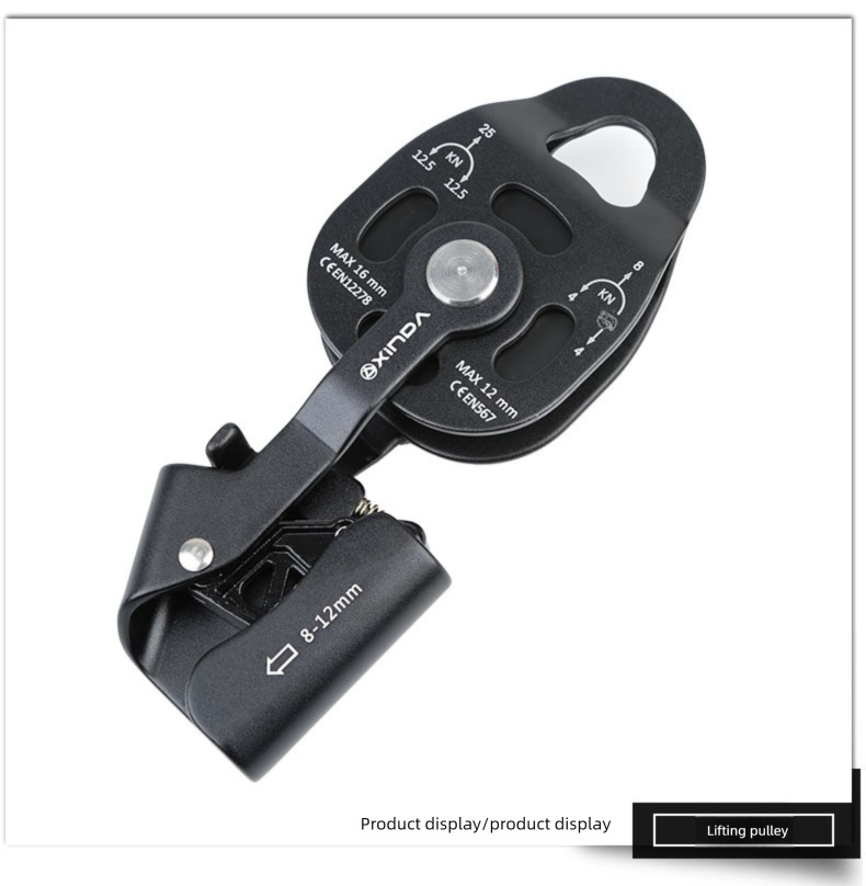 Device Heavy Object Upward Lifting Ascender Pulley Lifter Tow Underground Rescue Protector_voghion.com