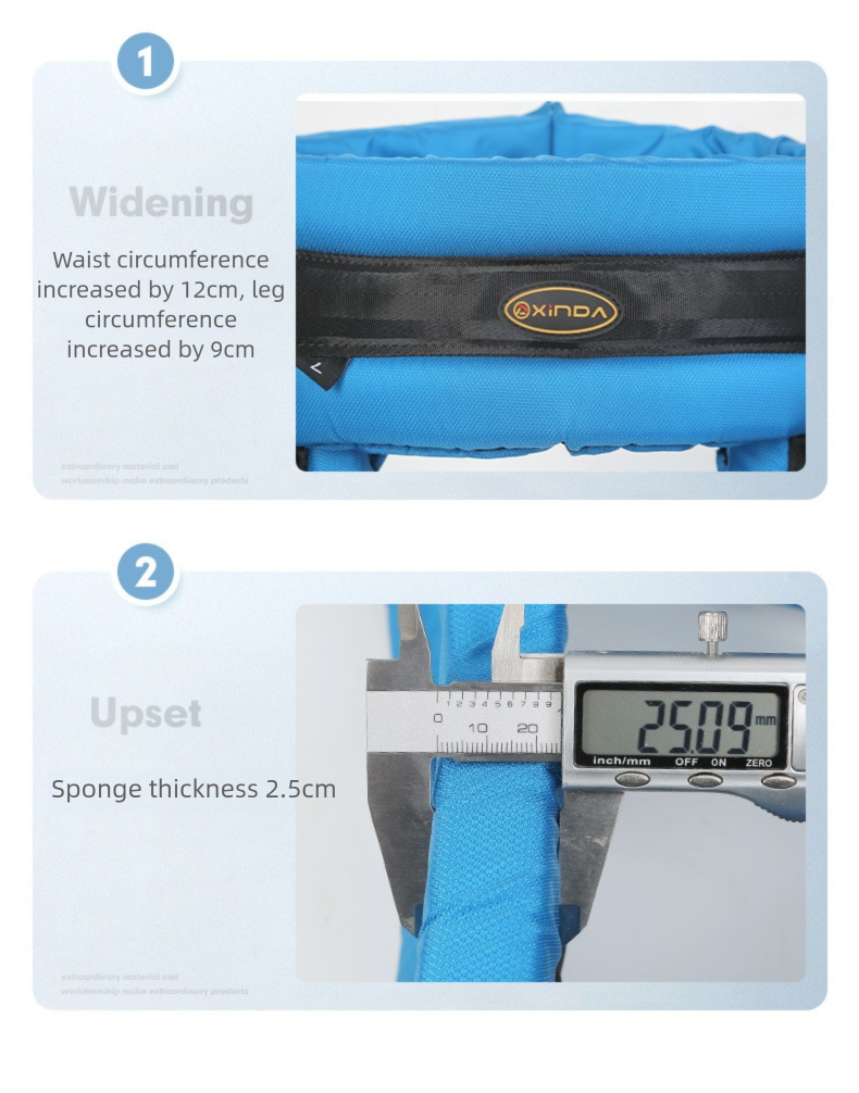 Xinda Outdoor Trampolino per bambini, letto saltante, cintura di sicurezza, accessori da gioco quadrati_voghion.com