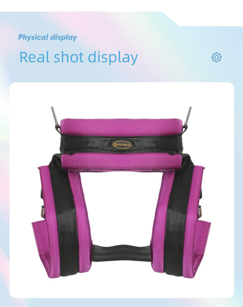 Xinda Outdoor Trampolino per bambini, letto saltante, cintura di sicurezza, accessori da gioco quadrati_voghion.com