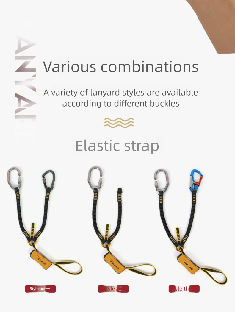 Scala volante per esterni, sacco elastico con coda di mucca, corda di protezione per arrampicata su roccia, cintura di sicurezza anticaduta_voghion.com