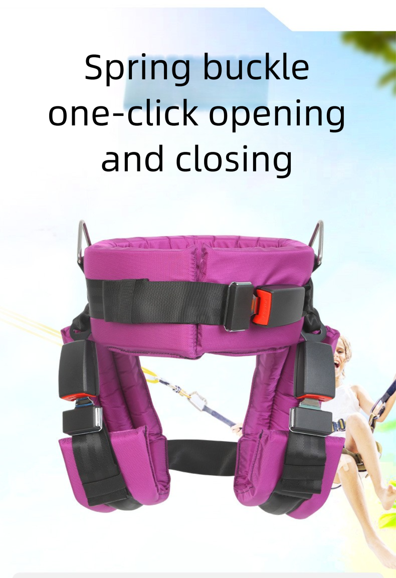 Xinda Outdoor Trampolino per bambini, letto saltante, cintura di sicurezza, accessori da gioco quadrati_voghion.com