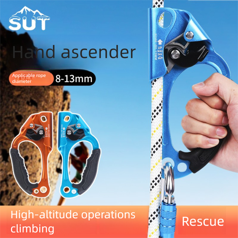 Outdoor Hand Ascender High Altitude Anti-Slip Device Rope Climber Effort-Saving Mountaineering Rock Climbing Equipment_voghion.com