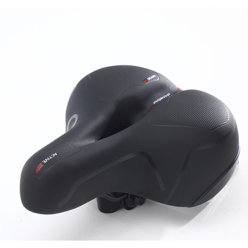 Fahrradsattel Mountainbike-Kissen Große Stoßdämpfung Kugelstil Hohl Atmungsaktiv Universalsitz_voghion.com