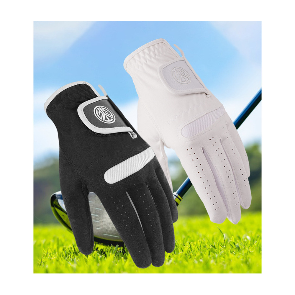 Herren Ultrafeinfasertuch Bequeme, atmungsaktive, langlebige Golfhandschuhe Einzelstück Austauschbar_voghion.com