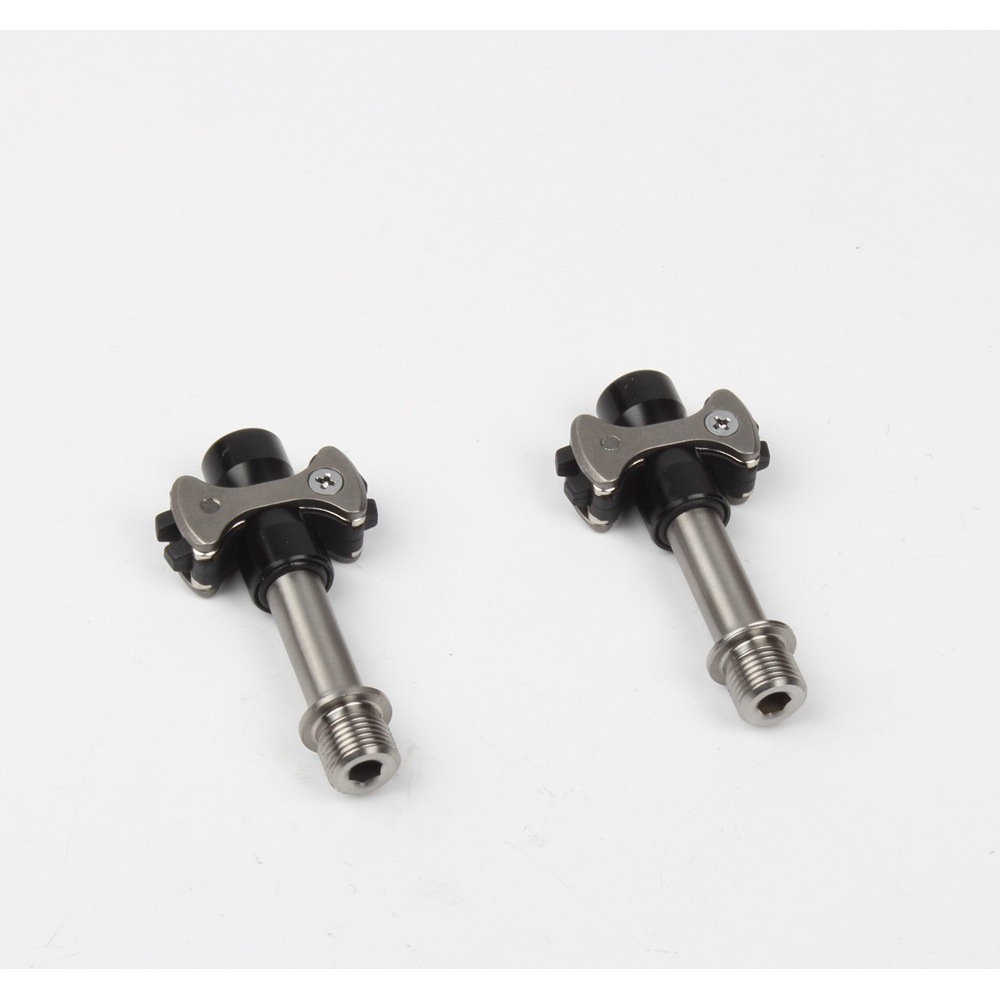 Pedali da bici da strada in lega di alluminio Cross Lollipop con tre cuscinetti e tacchette_voghion.com