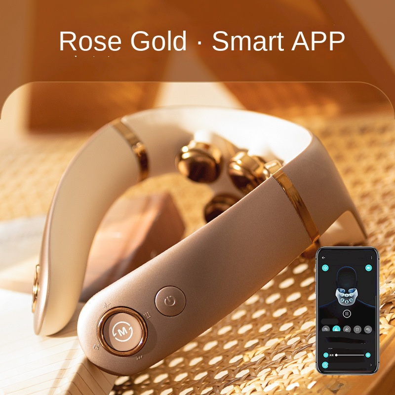 Strumento per massaggio cervicale intelligente, termoterapia a impulsi a bassa frequenza, regalo per la parola a sei teste, assistenza sanitaria cervicale_voghion.com