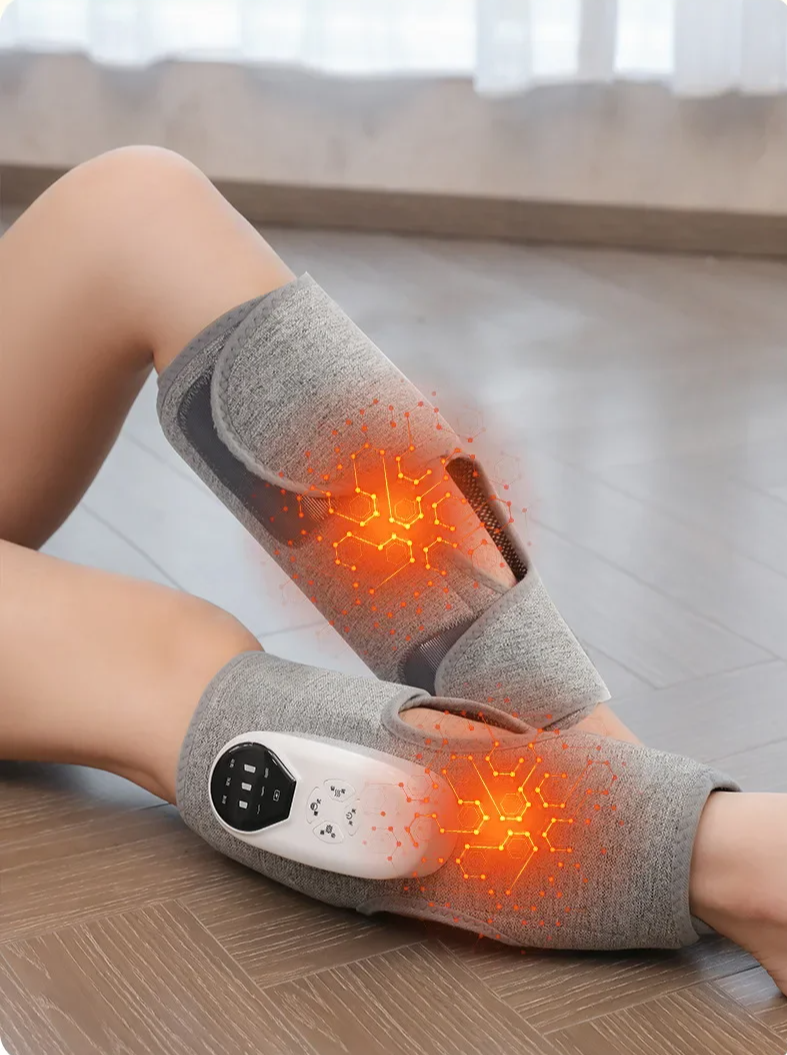 Electric Leg Charging Calir Compression Massager With Three Massage Modes Thigh And Knee 360° All-Round Packag_voghion.com