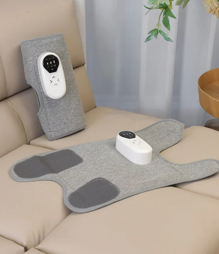 Electric Leg Charging Calir Compression Massager With Three Massage Modes Thigh And Knee 360° All-Round Packag_voghion.com