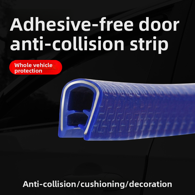 Auto antibotsingsstrip Onzichtbare universele niet-klevende deurrand anti-kras carrosseriebeschermingstape decoratie_voghion.com