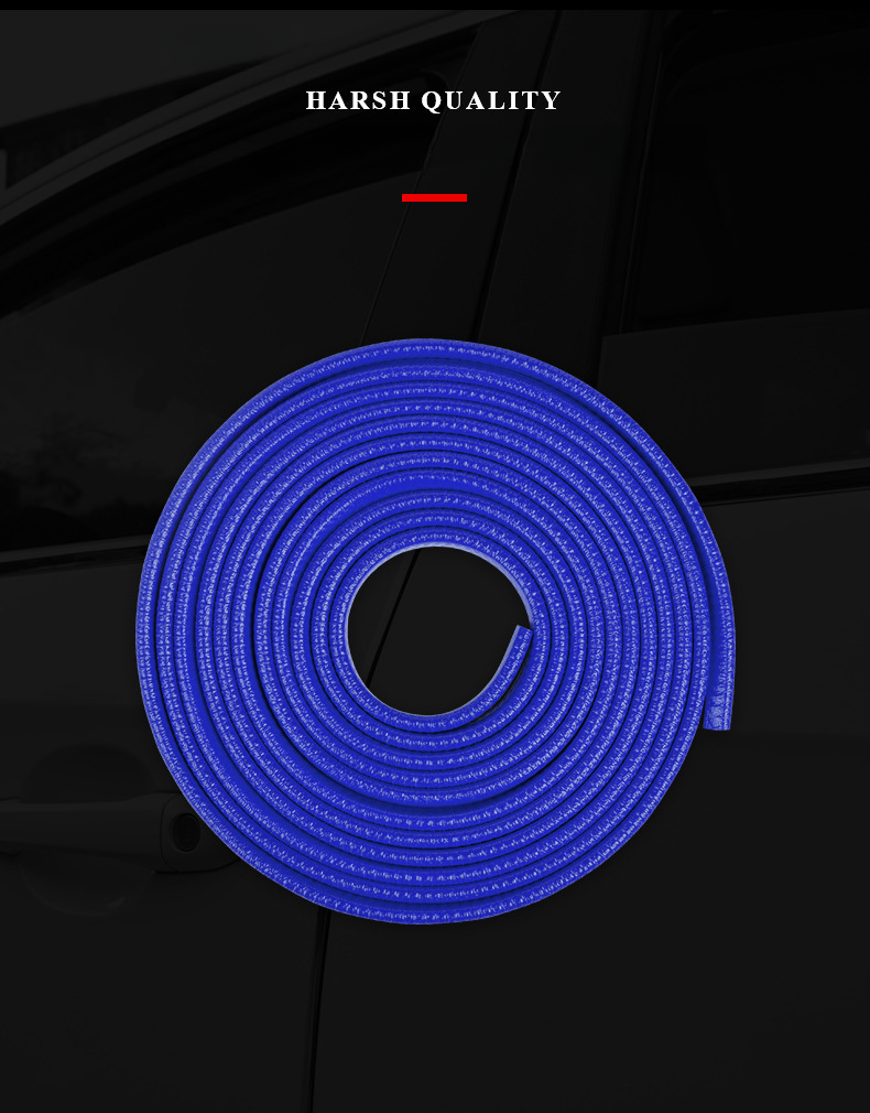 Car Anti-Collision Strip Invisible Universal No-Adhesive Door Edge Anti-Scratch Body Protection Tape Decoration_voghion.com