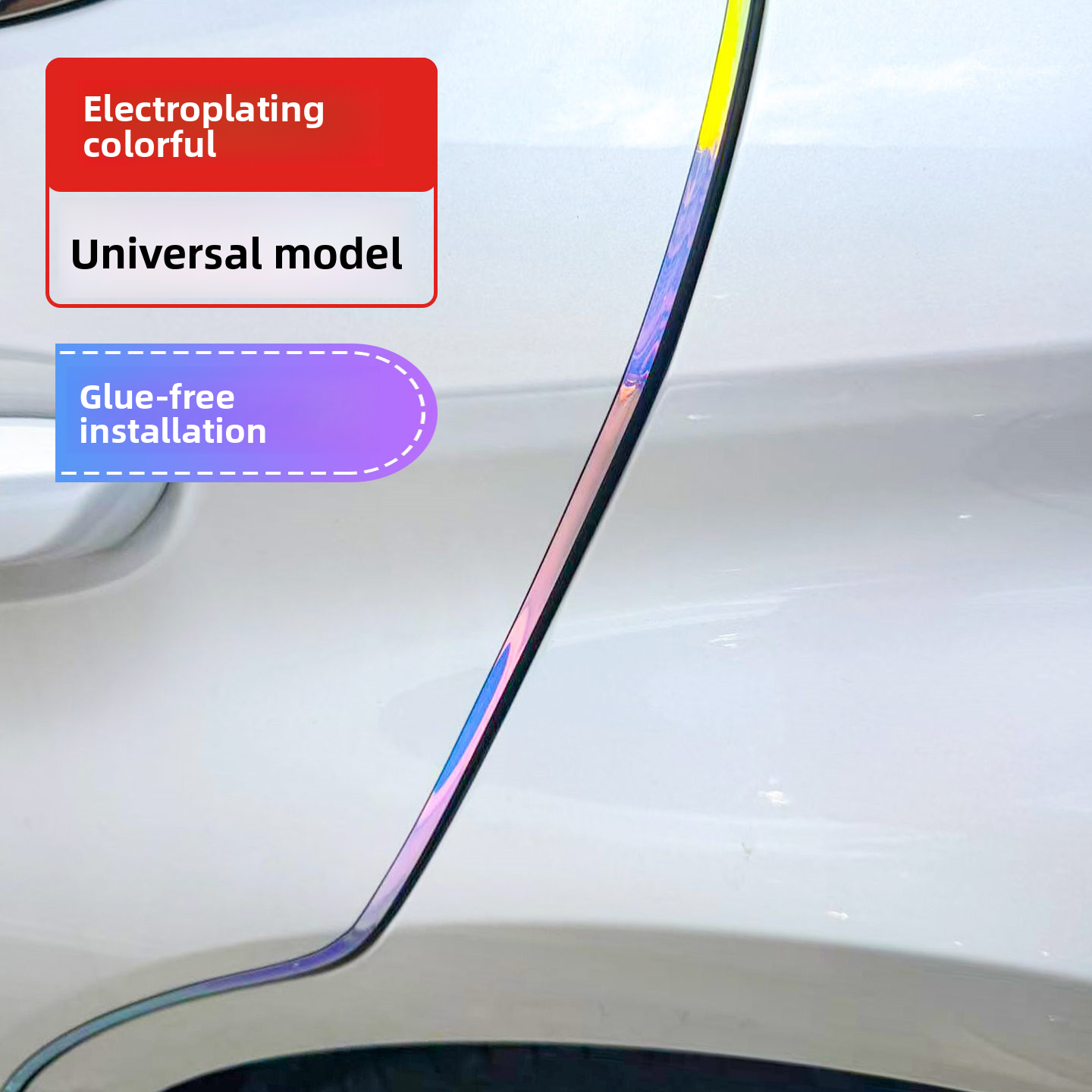 Edge Anti-Scratch Anti-Collision Sticker Car Body Door Opening Strip Decoration Supplies Universal Modification_voghion.com