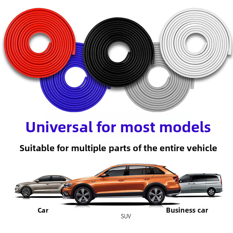 Auto antibotsingsstrip Onzichtbare universele niet-klevende deurrand anti-kras carrosseriebeschermingstape decoratie_voghion.com