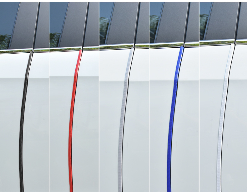 Car Anti-Collision Strip Invisible Universal No-Adhesive Door Edge Anti-Scratch Body Protection Tape Decoration_voghion.com
