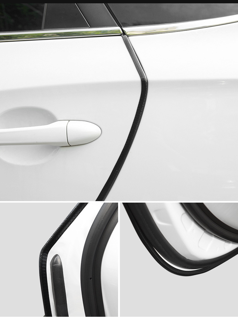 Car Anti-Collision Strip Invisible Universal No-Adhesive Door Edge Anti-Scratch Body Protection Tape Decoration_voghion.com