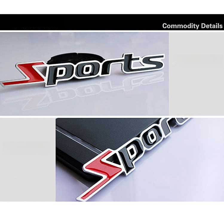 Decalcomanie SPORTS decorative personalizzate, adesivi per auto sportive SPORT modificate_voghion.com