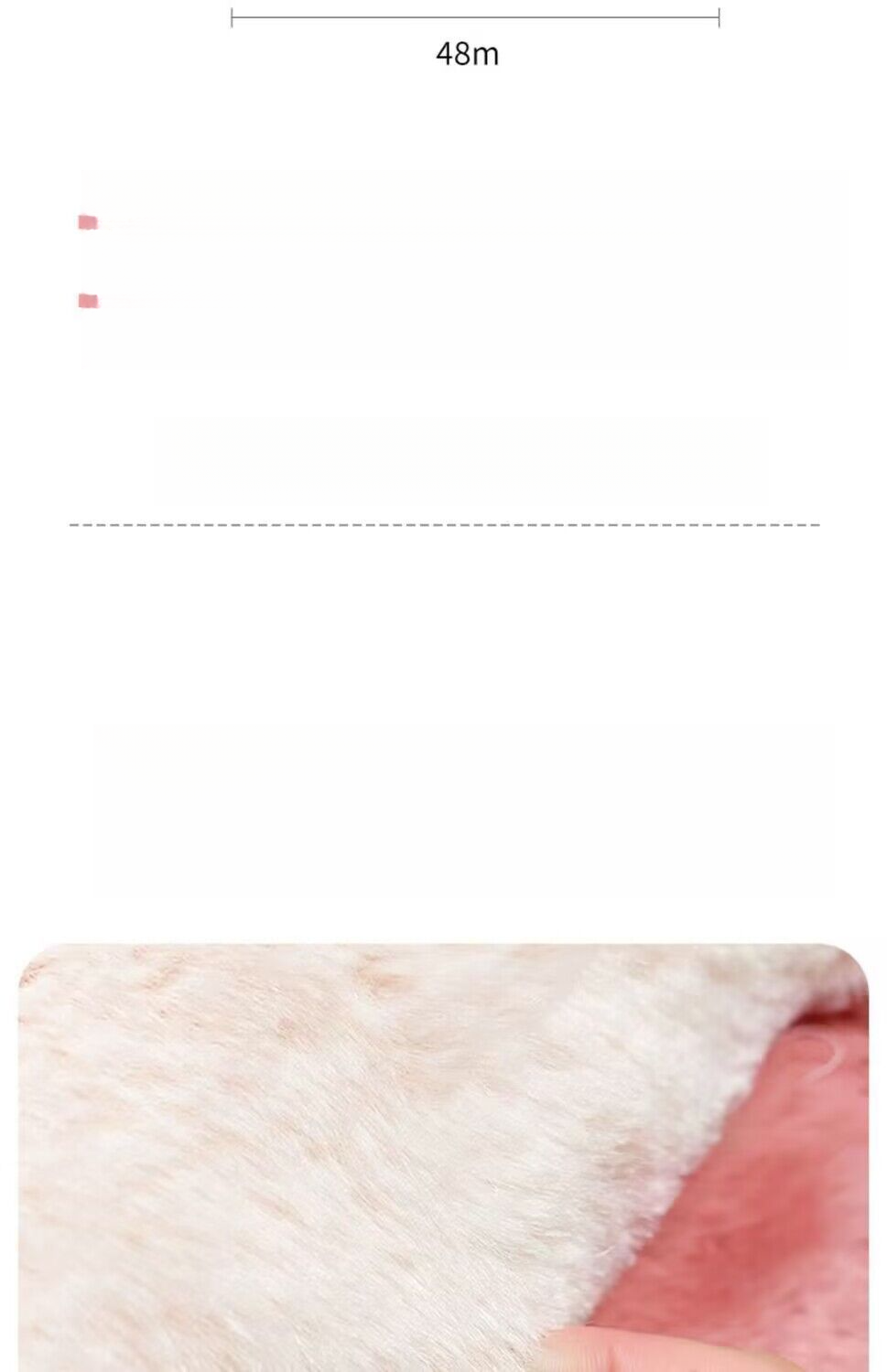 Cuscino per sedile integrato con supporto lombare universale per auto, per tutte le stagioni, in peluche invernale, pezzo unico_voghion.com