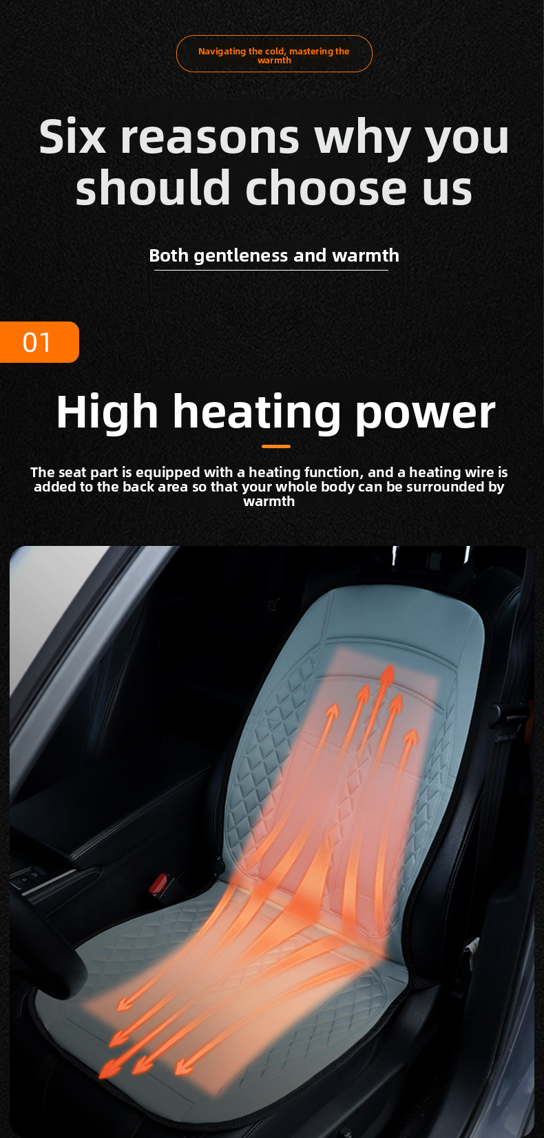 Beheizbare 12V Universal-Heizmatte für Autositze_voghion.com