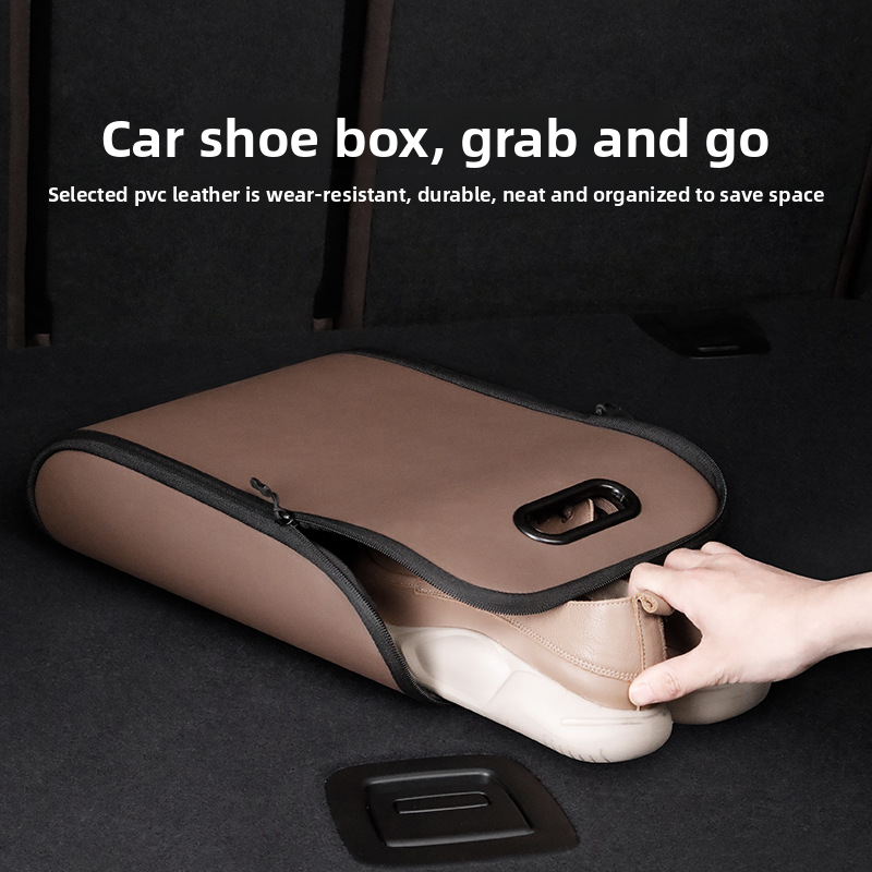 Box In-Car Artifact Passenger Shoe Organizer Special Trunk Storage Car Accessories_voghion.com