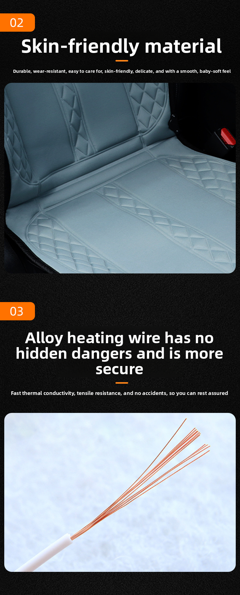 Beheizbare 12V Universal-Heizmatte für Autositze_voghion.com