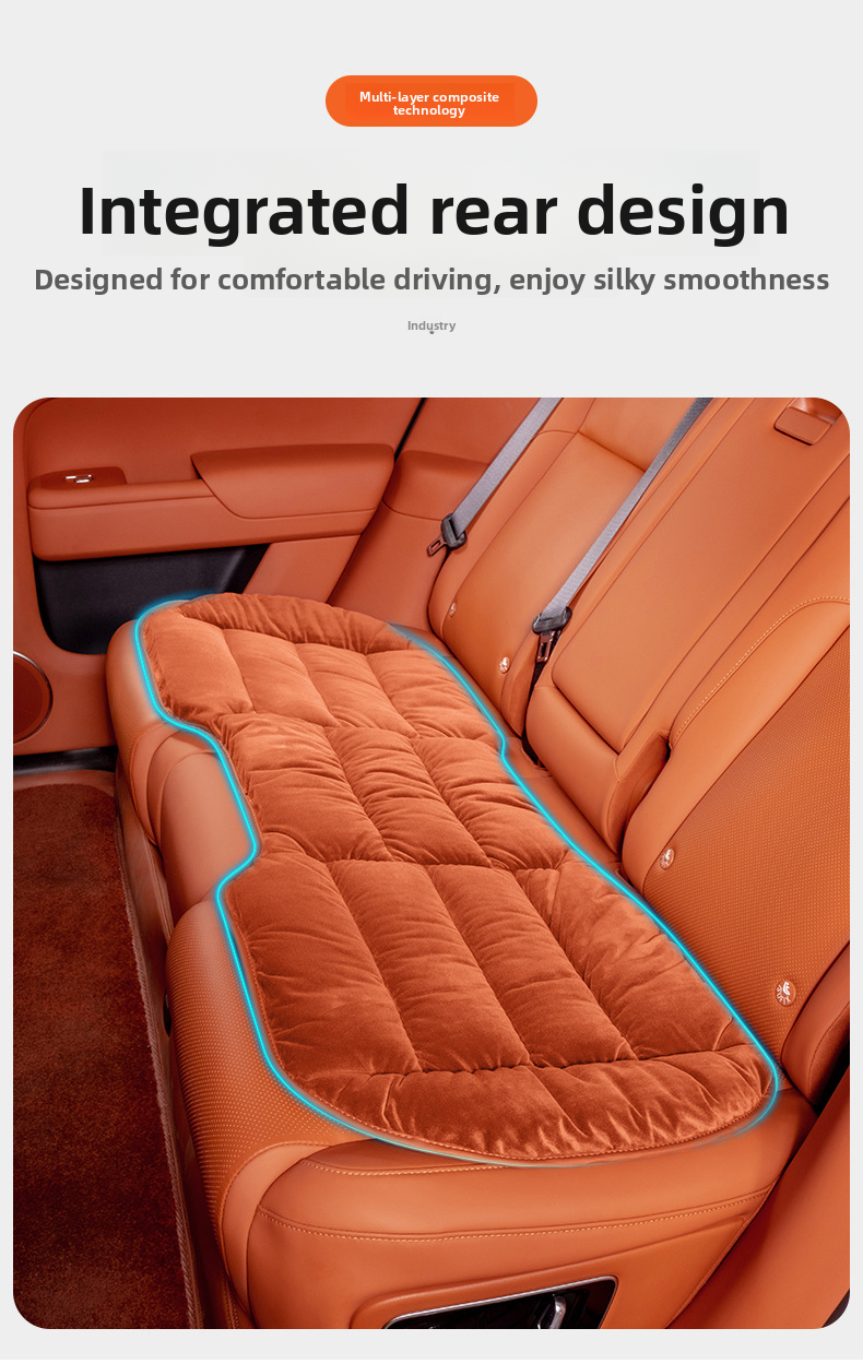 Novo carro inverno inverno grosso quente premium lã de bebê principal motorista peça única assento traseiro integrado_voghion.com