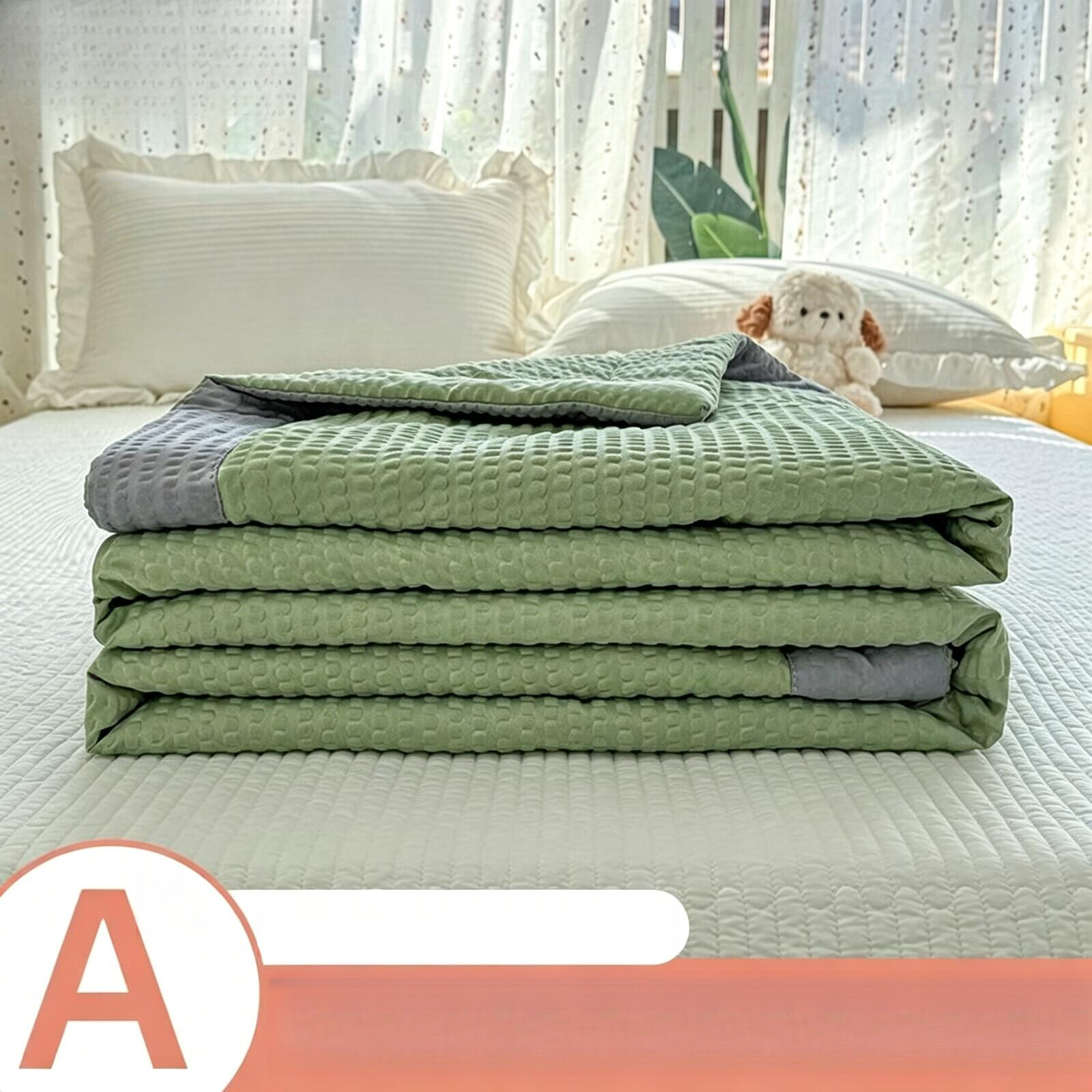 Class A Soybean Cooling Summer Quilt For Single And Double Beds_voghion.com