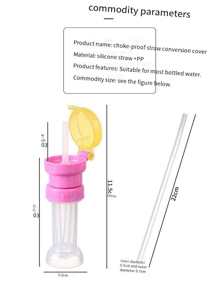 2026 New Upgraded 3-in-1 Mineral Bottle Conversion Cap With Straw, Portable And Dustproof, A Handy Gadget For Drinking_maomaolike.com