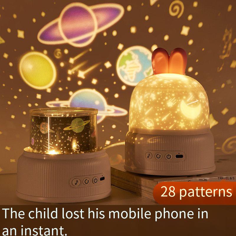 Starry Sky Projector Lamp Creative Gift Children's Day Toy For 3-6 Year Olds Christmas Birthday Present Night Light_maomaolike.com