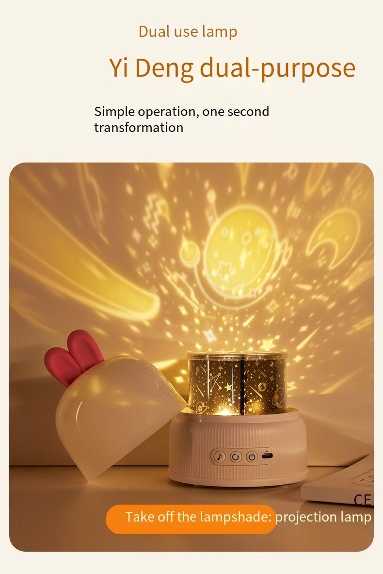 Starry Sky Projector Lamp Creative Gift Children's Day Toy For 3-6 Year Olds Christmas Birthday Present Night Light_maomaolike.com