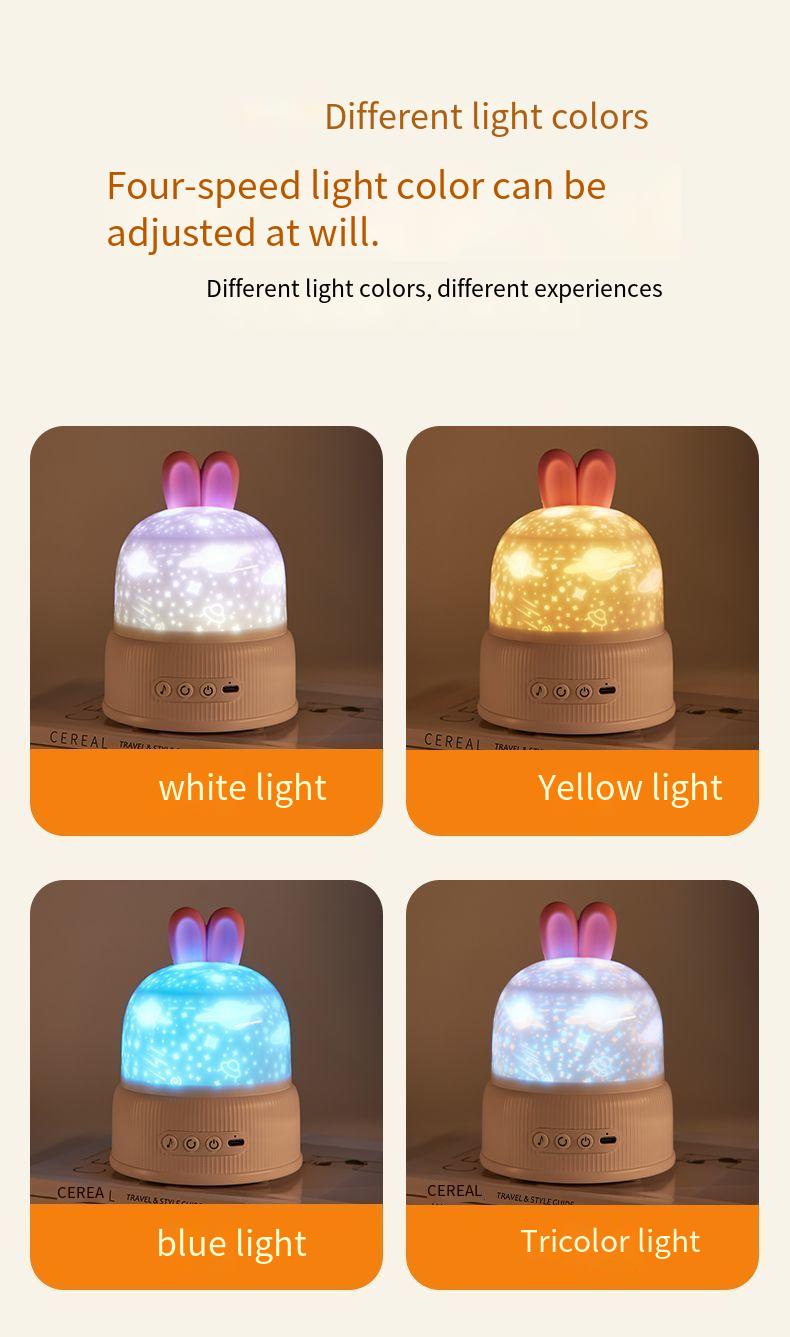 Starry Sky Projector Lamp Creative Gift Children's Day Toy For 3-6 Year Olds Christmas Birthday Present Night Light_maomaolike.com