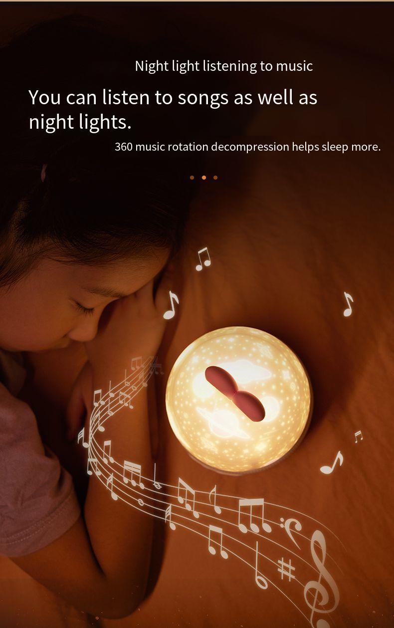 Starry Sky Projector Lamp Creative Gift Children's Day Toy For 3-6 Year Olds Christmas Birthday Present Night Light_maomaolike.com